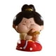thumbnail image 3 of Colección de figuras de niña de dibujos animados Manualidades Decoración de escritorio en miniatura Figura pequeña para Constituir, 3 of 9