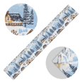 thumbnail image 5 of Yayeee Table Runner 70 inches Long Home Kitchen Dinning Party Decoration, Winter Village, 5 of 7