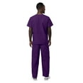 thumbnail image 2 of Sivvan Unisex Classic Scrub Set V-Neck Top/Drawstring Pants (Available in 15 Solid Colors), 2 of 7