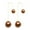 Champagne, variant on xeoereki Earrings U-Shaped Double Sided Faux Pearl Gold Plated Ear Dangle Jewelry for Women White