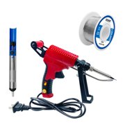 KEINXS Soldering Gun Automatic Hand-held Solder Iron Kit Welding Tool, Desoldering Pump, Home DIY, Electronic Repair