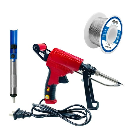 

EASTIN Soldering Gun Automatic Hand-held Solder Iron Kit Welding Tool Desoldering Pump Home DIY Electronic Repair