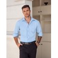 thumbnail image 2 of COOFANDY Long Sleeve Button Up Shirts for Men No Iron Dress Shirt, 2 of 6