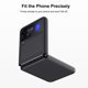 thumbnail image 5 of Funda protectora para teléfono compatible con Samsung Galaxy Z Flip 3 Slim Case Hard PC Funda a Abanopi Cubierta protectora, 5 of 7