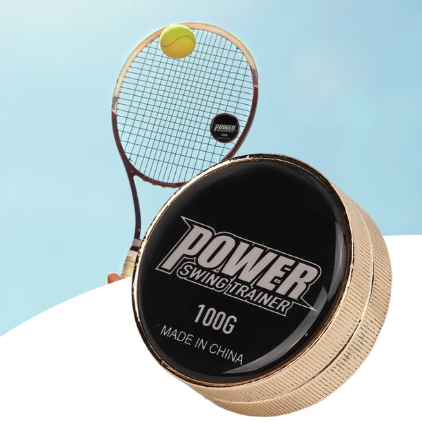 Tennis Powerti Raqueta de Tenis Swing Peso Peso Peso Ayuda de Abrenamiento de la Raqueta de Tenis Aceptar Dispositivo Aumento de 100 G