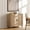 Oak-34inch, variant on WAMPAT 34 Inch Sideboard Buffet Cabinets With Wood Doors, Kitchen Storage Cabinets Wooden Coffee Bar Tables With Storage, Modern Farmhouse Sideboard Credenza For Living Room, Antique White