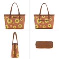 thumbnail image 4 of Bolso Montana West Wrangler Sunflower de piel vegana, color marrón, 4 of 5