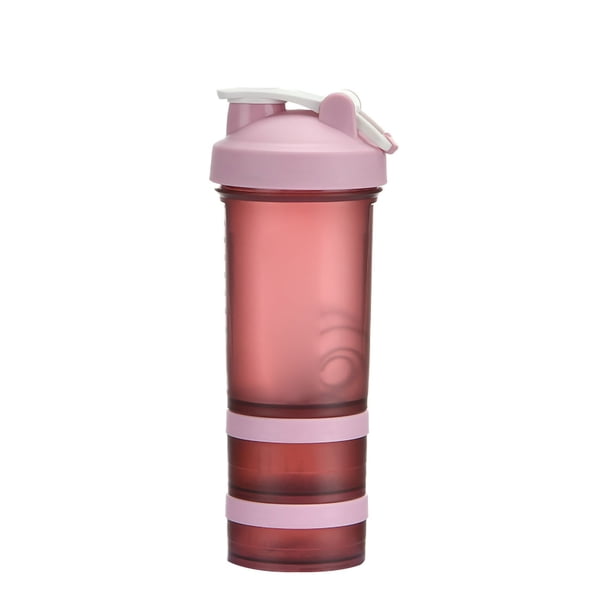 Botella de agua transparente, taza de agua para fitness, botella de agua plana portátil, bonita botella de agua, verdadera excelencia