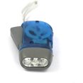 thumbnail image 2 of Lampe Torche Dynamo 3 LED à Remonter pour Voyage, Urgence, Camping, Escalade, Randonnée (Bleu), 2 of 5