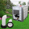 thumbnail image 3 of Drain Spout with Nut,Water Tank Nozzle 1000L IBC Valve Tank Extension, 3 of 5