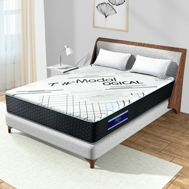 [100Night Free Trial]Full Mattress, Morpilot 10" Memory Foam Mattress in a Box, Medium Firm