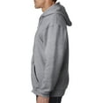 thumbnail image 4 of Bayside Adult 9.5oz., 80% cotton/20% polyester Full-Zip Hooded Sweatshirt - BA900, 4 of 4