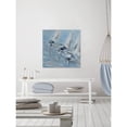 thumbnail image 7 of Rushing Boats Painting Print on Wrapped Canvas, 7 of 7