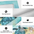 thumbnail image 5 of Teal Blue Coastal Outdoor Rug 3x5 Ft, Non Slip Washable Area Rug, Summer Beach Turtle Nautical Patio Rugs Carpet Runner, Large Floor Mat for Indoor/Outdoor Deck Porch Camping, 5 of 8