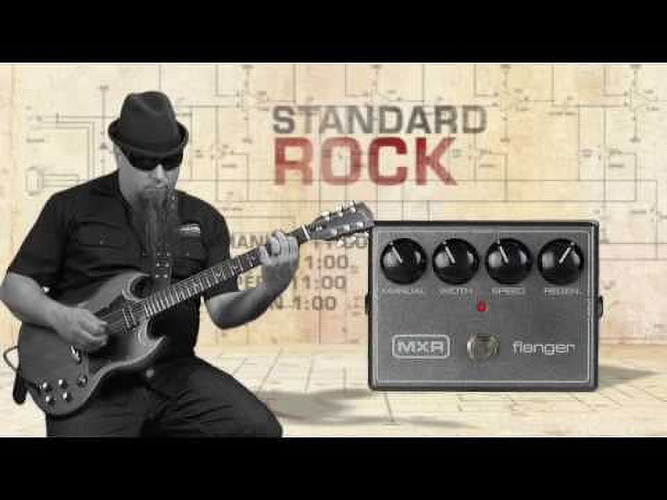 MXR M117R Flanger Effects Pedal Metallic Gray