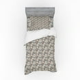thumbnail image 1 of Vintage Duvet Cover Set, Flowers Bloom in Nostalgic Colors, Bedding Set with Shams and Fitted Sheet, 3 Sizes, by Ambesonne, 1 of 3