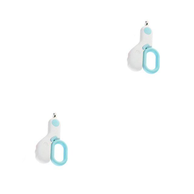 Methold Cortaúñas profesional para mascotas, herramienta de aseo con luz LED para perros y gatos, superficie curva, 2 modos, tijeras, Type3 NO3
