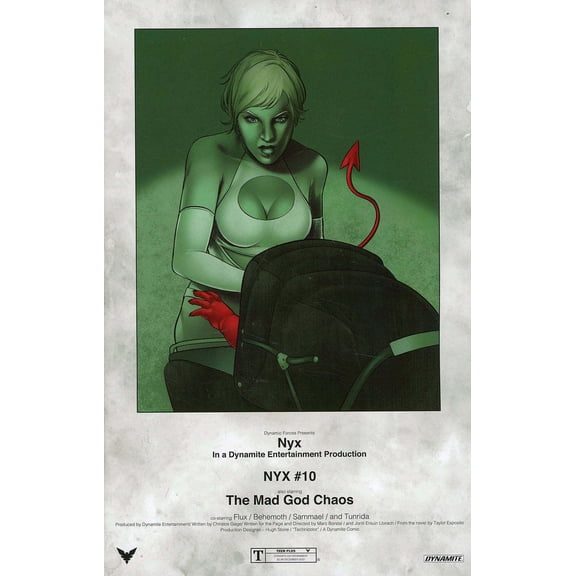 Nyx (Dynamite) #10J VF ; Dynamite Comic Book