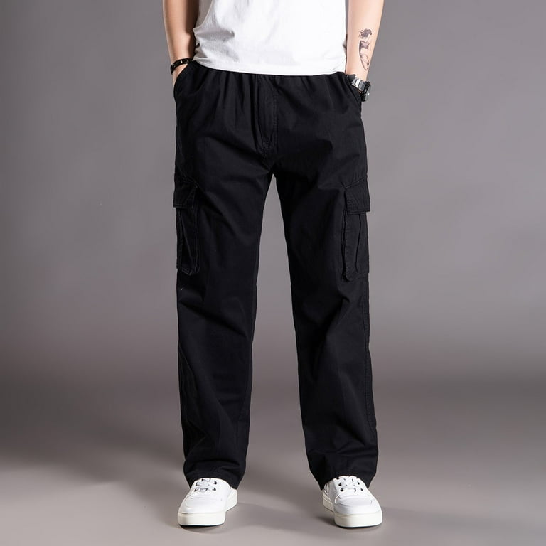 Ketyyh-chn99 Men's Pants,Men's Straight Fit Stretch Cargo Pant