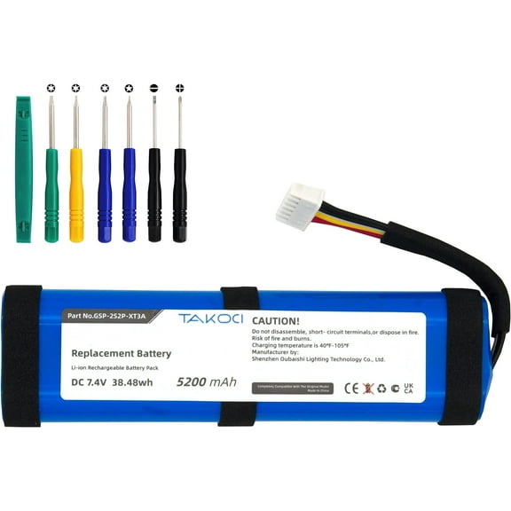 Replacement Battery for JBL  Xtreme 3 7.4V/5200mA