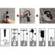 thumbnail image 3 of Paquete de 8 extractores de tornillos dañados Easy Out para tuberías de agua con pernos rotos Adepaton Remaches, Sujetadores y más, 3 of 7