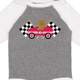 thumbnail image 4 of Inktastic Race Car Racing Bear Animal Boys or Girls Long Sleeve Baby Bodysuit, 4 of 5