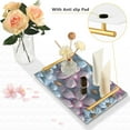 thumbnail image 4 of Ryvnso 3d Pink Flowers Bathroom Tray Vanity Countertop Trays Acrylic Organizer, 4 of 7
