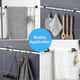 thumbnail image 5 of 6pcs Curtain Rod Holders, Self -adhesive Curtain Rod Bracket Nail -free Adjustable Bar Bracket Holder, Curtain Rod Bracket For Wall Brackets (black), 5 of 5