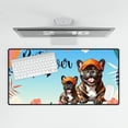 thumbnail image 4 of Best French Bulldog Dad Ever Happy Father's Day Desk Mat Full Keyboard Mouse Pad Dog Lover Gifts Large Mousepad - 02006, 4 of 5