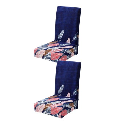 2Pieces Digital Printing Dining Room Chair Cover Banquet Chair Slipcover Bar Stool Seat Protector For Home Style_10