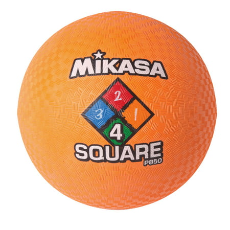 Mikasa 8-1/2 in Four Square Playground Ball, Neon