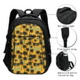 thumbnail image 3 of Balery Hawaii Palms Print USB Charging Backpack for Men and Women - Water-Resistant, Anti-Theft Laptop Backpack with USB Port for Travel, Work, School, and College, 3 of 7