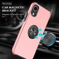 thumbnail image 2 of for iPhone XR Case, 360° Rotatable Ring Holder Kickstand Dual Layer Military-Grade Drop Tested Protection Support Car Holder Mount Magnetic Absorbing Bumper Phone Case, Rosegold, 2 of 7