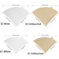 thumbnail image 5 of EcoNesxp Coffee Filter Conical Coffee Filter Coffee Filter V60 Cup Pour Over Coffee Filter Conical Natural Paper Coffee Filter No. Coffee Filter 4 Cup Pour Over Coffee Filter Conical Natural Paper Co, 5 of 5