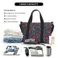 thumbnail image 4 of Travel Duffle Bag red starfish crab Travel Tote Bags Carry on Luggage Waterproof Weekender Bags with Top Handle Adjustable Shoulde Strap for Travel Gym, 4 of 5
