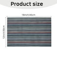 thumbnail image 2 of Evlmd Placemats, Vinyl Table Place Mats Washable Wipeable Placemat for Kitchen Dining Table Decoration Indoor Outdoor Placemats Set of 4, 12x18 Inch, 2 of 6