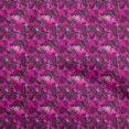 thumbnail image 1 of oneOone Velvet Fuschia Pink Fabric Abstract Sewing Craft Projects Fabric Prints By Yard 58 Inch Wide, 1 of 4