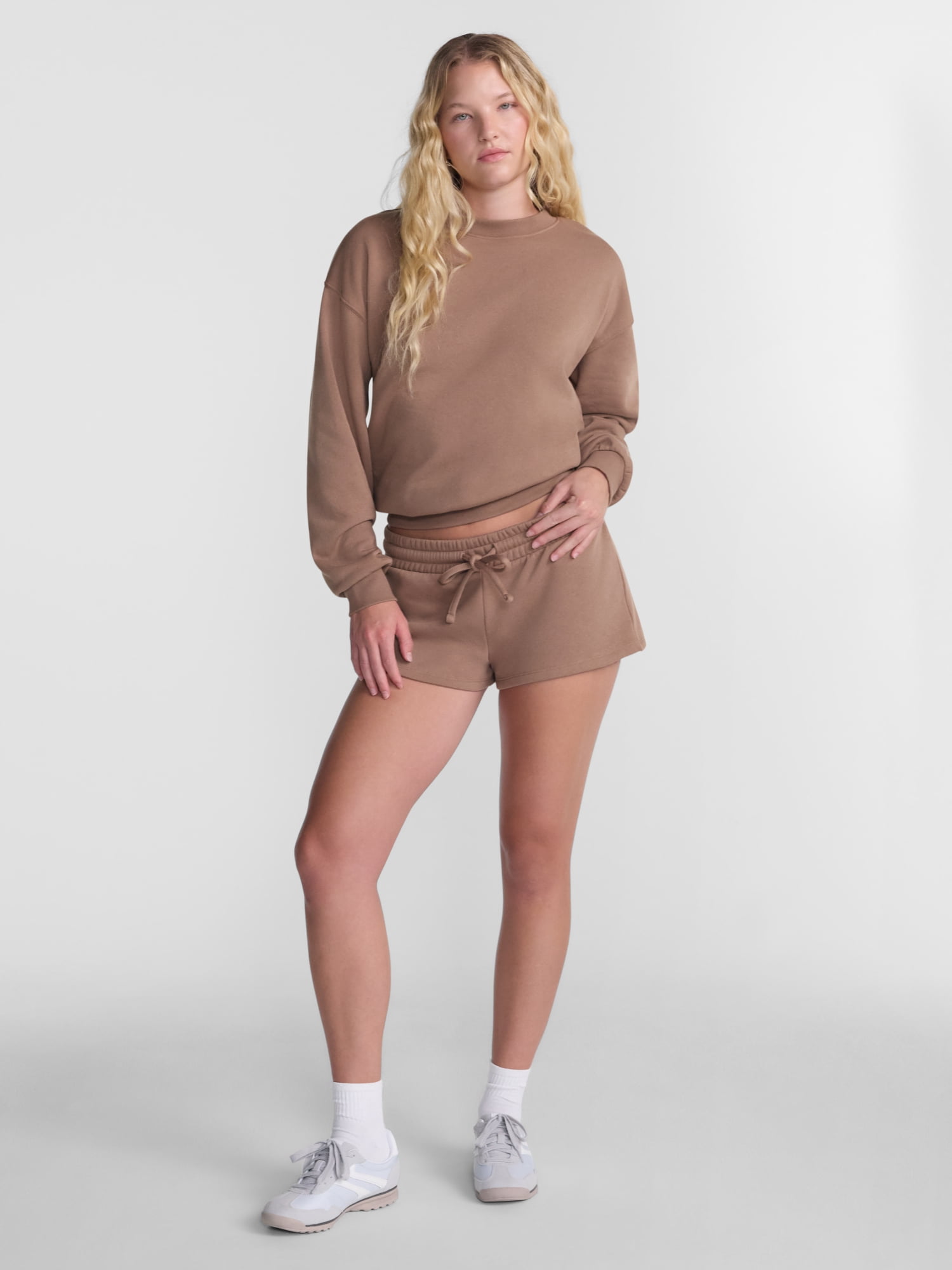 No Boundaries Soft Sleepwear Shorts, 2.5'' Inseam, Women’s and Women’s Plus XXS-3X
