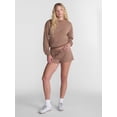thumbnail image 2 of No Boundaries Soft Sleepwear Shorts, 2.5'' Inseam, Women’s and Women’s Plus XXS-3X, 2 of 5