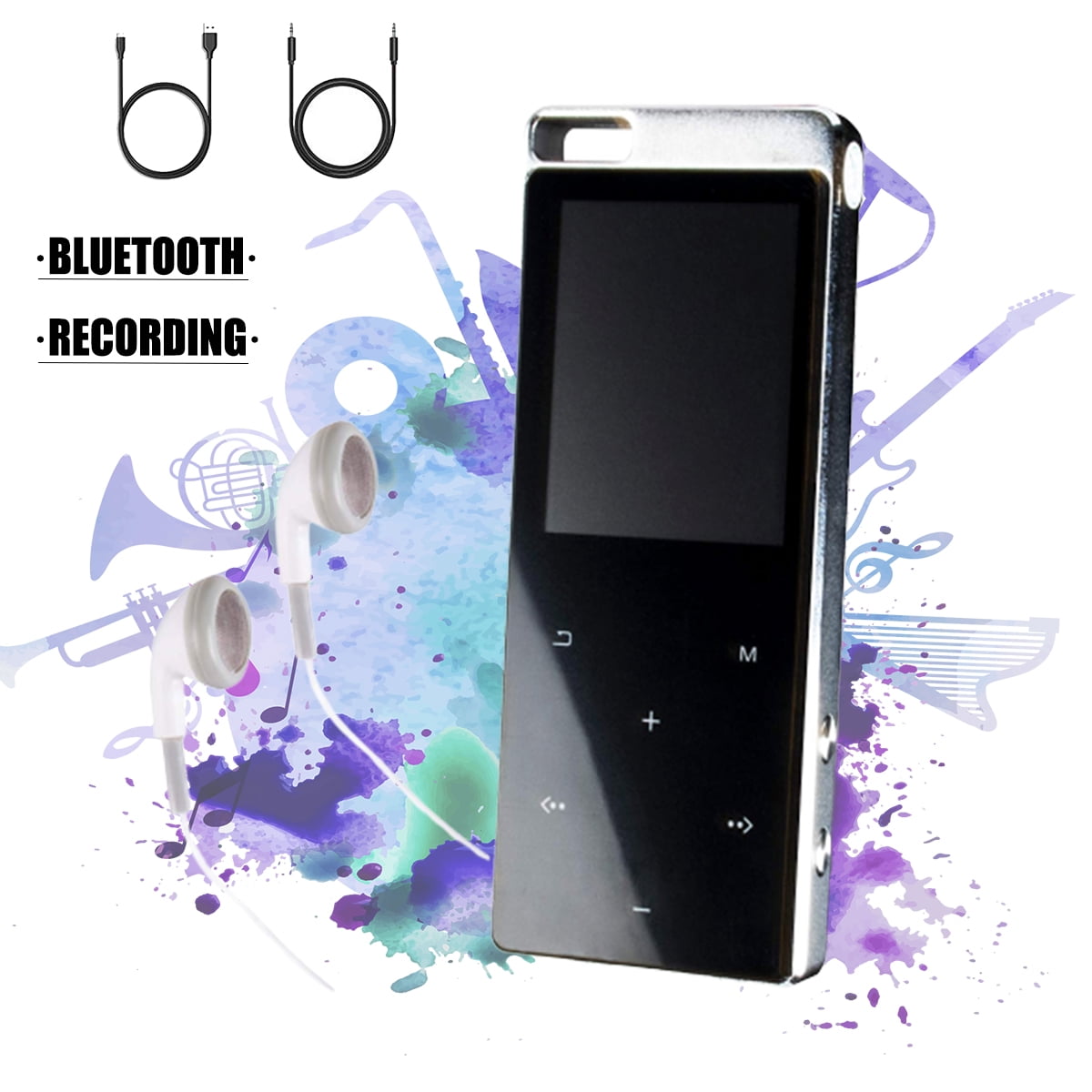 portable music player with speaker