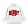 thumbnail image 4 of Fiaer Merry Womens Sweater Christmas Oversized Crew Neck Knitted Pullover Long Sleeve Loose Fit Trendy Warm Casual Xmas Tops White XL, 4 of 5