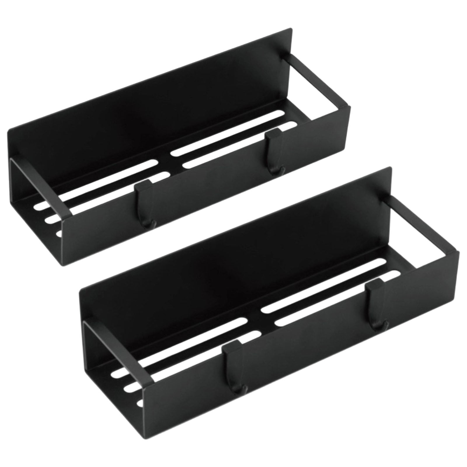 Refrigerator Oven Storage Rack Organizer Black Fridge Kitchen Shelf