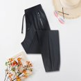 thumbnail image 3 of Women Summer Pants Spring Summer Men Women Pants with Pockets Elastic Waist Drawstring Quick-dry Breathable Athletic Joggers Workout Trousers, 3 of 7