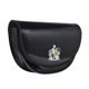 thumbnail image 3 of Estuche compacto para telémetro de golf, bolsa de cintura de cuero sintético para accesorios deportivos Negro, 3 of 9