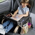 thumbnail image 3 of Bandeja de mesa Asiento de coche para niños Bandeja de viaje Mesa de juguete impermeable a bordo para niños, 3 of 4