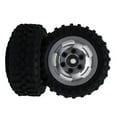 thumbnail image 4 of ZheElen RCGOFOLLOW Wheel Rims Tyre For SCX24 Plastic Crawler Wear-resistant 2pcs RC Car Accessories Replacement Parts RC Upgrade Part Silver, 4 of 6