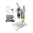 thumbnail image 2 of Mini taladro de banco, prensa portátil de bricolaje, fresadora de mesa de Metal, pequeña máquina perforadora para reparación de muebles, artesanía de Portabrocas B12 15 mm 10 mm, 2 of 8