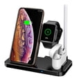 thumbnail image 1 of Support de Chargeur Sans Fil, Station de Charge Sans Fil 4 en 1 Compatible avec la Série iPhone, 1 of 9