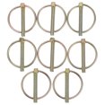 thumbnail image 1 of COOPHYA 8pcs Spring Loaded Lynch Pin Practical Design For Farm Tractors, 1 of 5