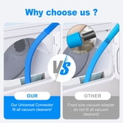 DRYVENCK Dryer Vent Cleaner Kit Vacuum Hose Attachment/Mother’s Day gifts/Compatible with Most Vacuum Cleaner, Quickly Lint Remover Cleaning Supplies